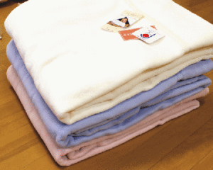 マイクロマティーク毛布(シール織り毛布)